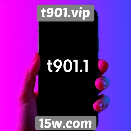 Acessibilidade do t901.vip em dispositivos móveis